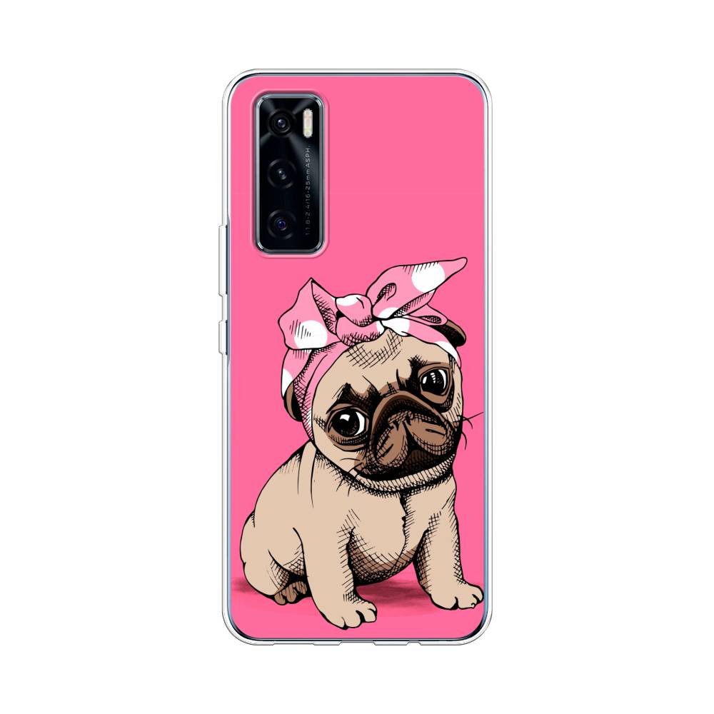 

Чехол Awog на Vivo V20 SE "Dog Pin-Up", Разноцветный, 263550-2