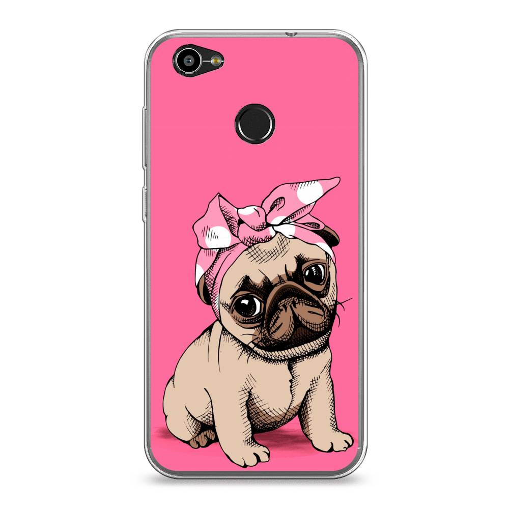 

Чехол Awog на ZTE Blade A6 / ЗТЕ Блэйд A6 "Dog Pin-Up", 132350-2