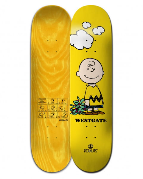 фото Дека для скейтборда peanuts charlie brown x westgate 8" element