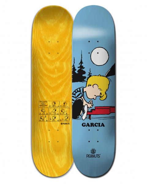 фото Дека для скейтборда peanuts schroeder x nick garcia 8.25" element