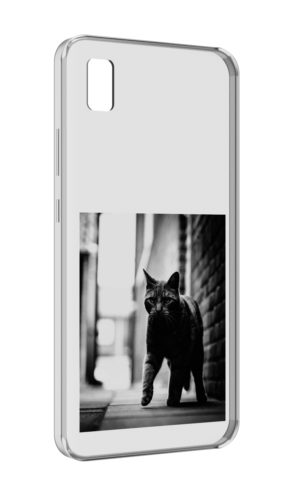 

Чехол MyPads Важный-кот для ZTE BLADE L210, Прозрачный, Tocco