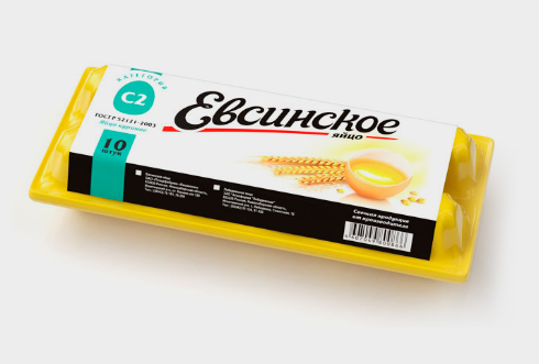 

Яйцо куриное Евсинское С2 10 шт