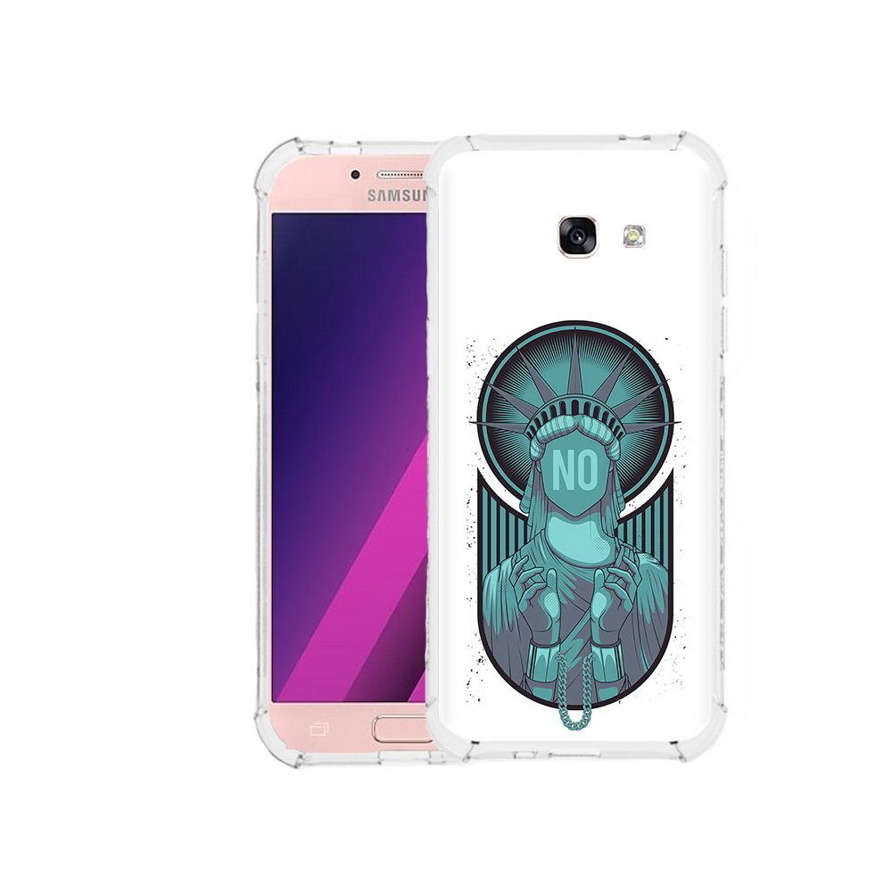

Чехол MyPads Tocco для Samsung Galaxy A5 статуя свободы зеленый (PT51293.578.623), Прозрачный, Tocco