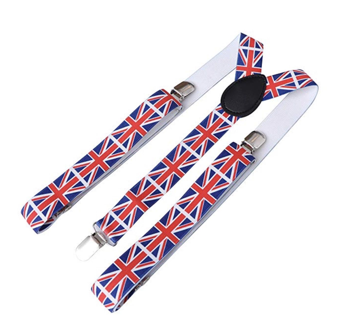 

Подтяжки 2beMan PDT49 красные/синие/белые, Красный;белый;синий, PDT49