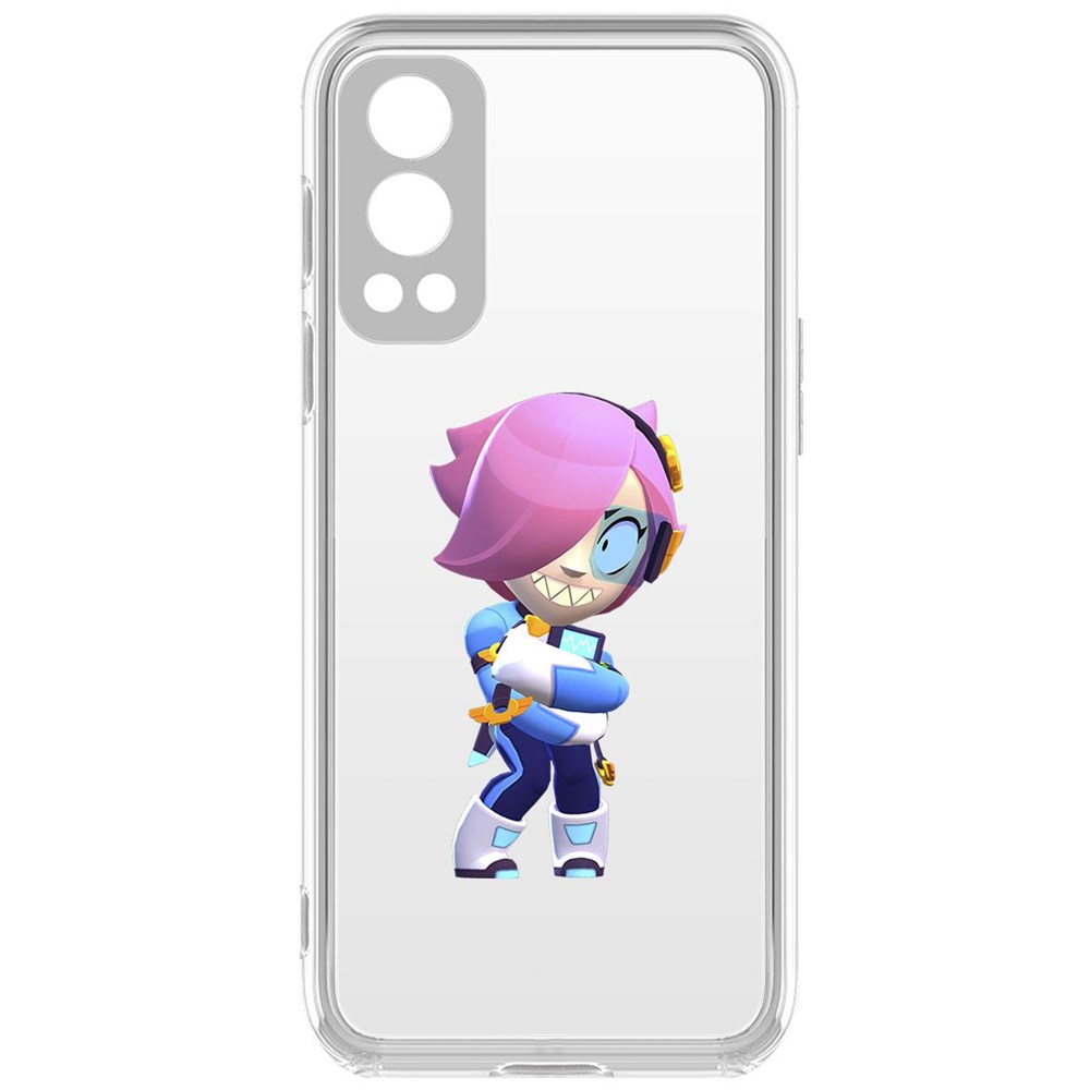 

Чехол-накладка Brawl Stars-Колетт Навигатор для OnePlus Nord 2 5G, Прозрачный