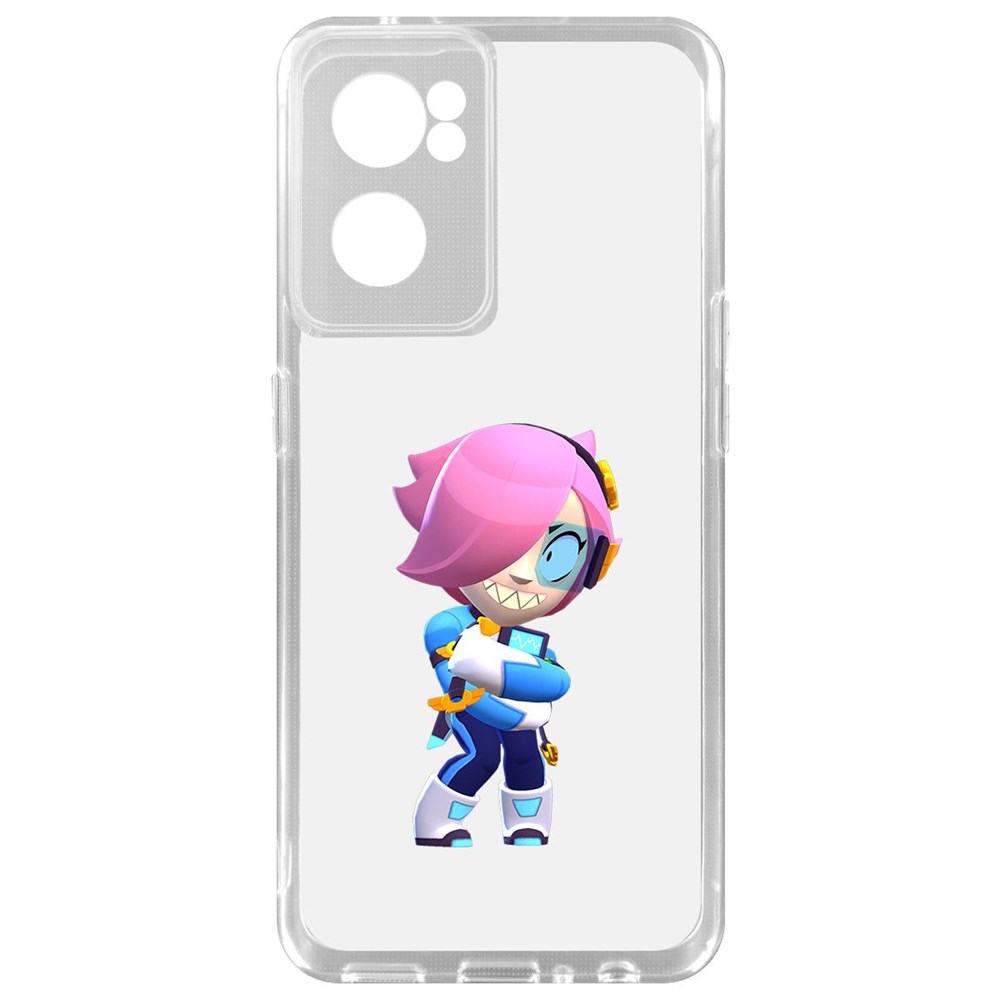 

Чехол-накладка Brawl Stars-Колетт Навигатор для OnePlus Nord CE 2 5G, Прозрачный