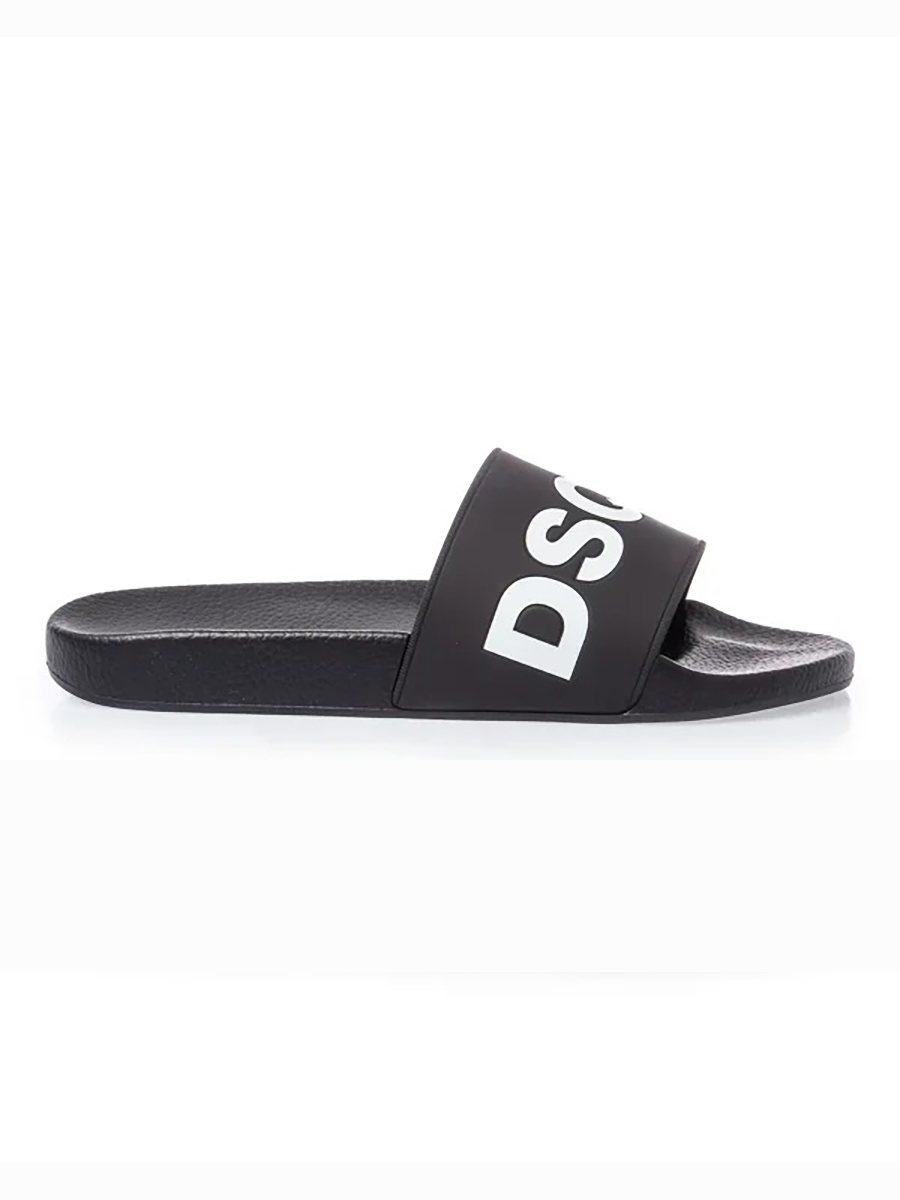 

Сланцы мужские DSquared2 FFM0101 черные 41 IT, Черный, FFM0101