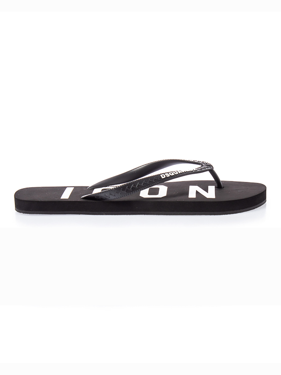 

Вьетнамки мужские DSquared2 FFM0001M063 черные 41 IT, Черный, FFM0001M063