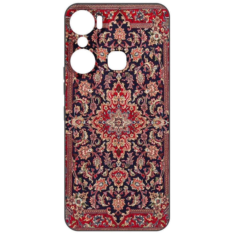 

Чехол-накладка Krutoff Soft Case Тот самый ковер для Infinix Hot 12 Pro, Черный