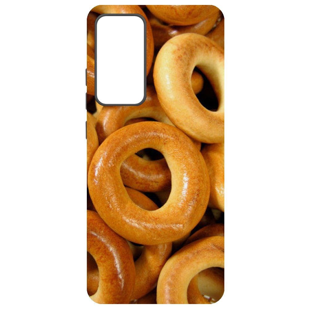 

Чехол-накладка Krutoff Soft Case Сушки для Xiaomi 12 Pro, Черный