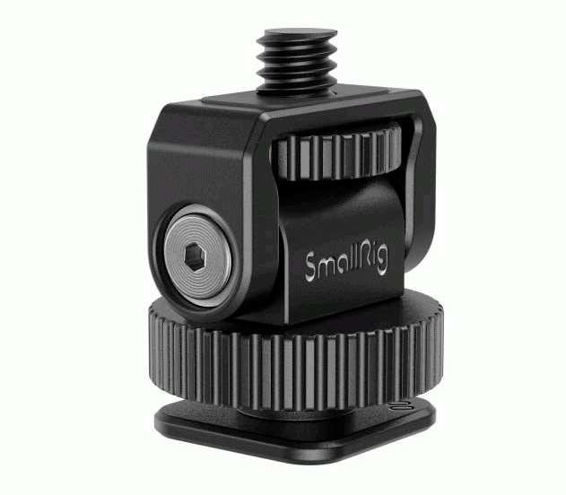 Держатель SmallRig 3577 Mini Cold Shoe to 1/4" Threaded Adapter черный