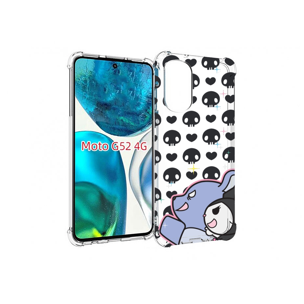 

Чехол MyPads злые-мини-животные детский для Motorola Moto G82 / Moto G52, Прозрачный, Tocco