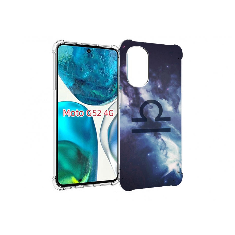 

Чехол MyPads знак зодиака весы 5 для Motorola Moto G82 / Moto G52, Прозрачный, Tocco