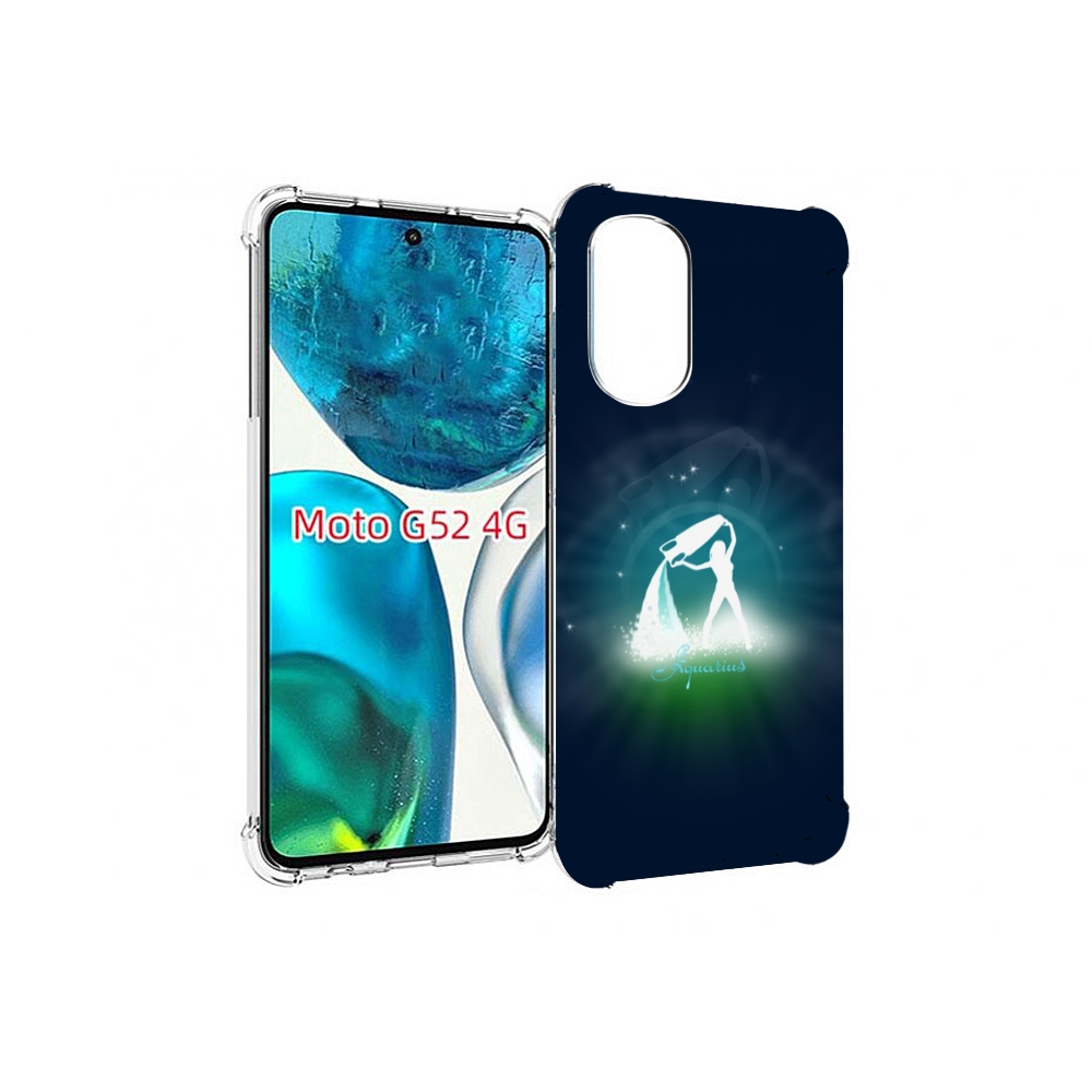 

Чехол MyPads знак зодиака водолеи 1 для Motorola Moto G82 / Moto G52, Прозрачный, Tocco