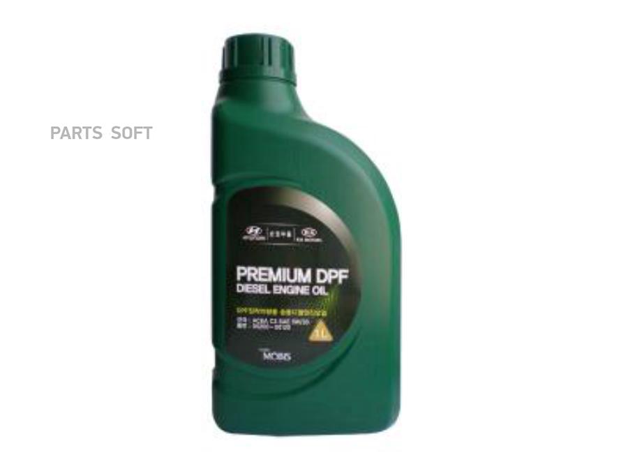 

Моторное масло KIA синтетическое Premium Dpf Diesel Acea C3 5W30 1л