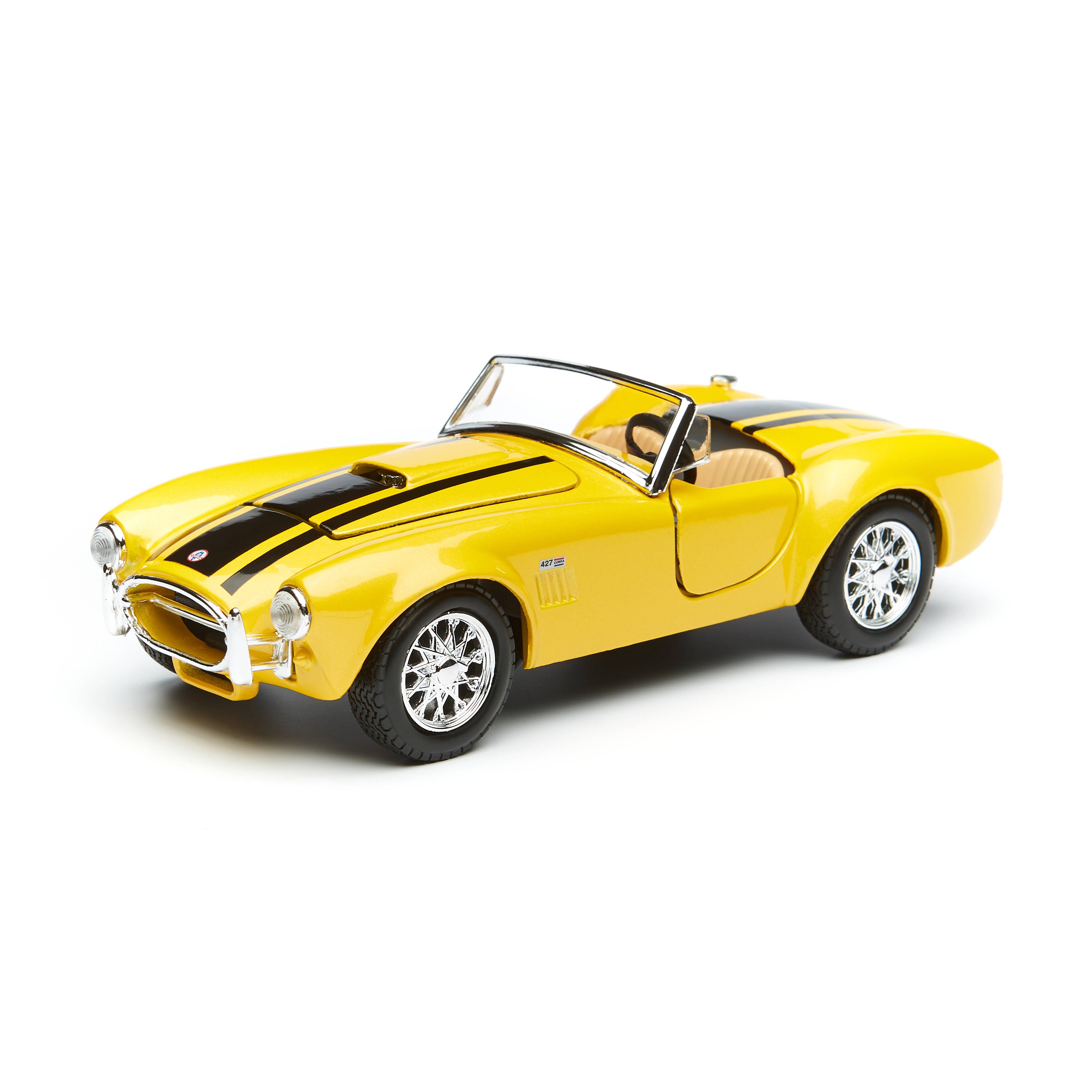 

Maisto Машинка SP(B) 1965 Shelby Cobra 427 1:24, желтая 31276/1, 31276/1