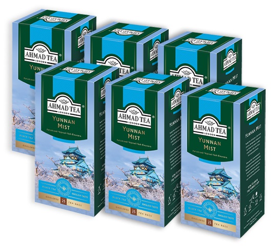 

Чай Ahmad Tea Yunnan Mist Юньнань Мист, чёрный, в пакетиках 25х2г - 6 штук