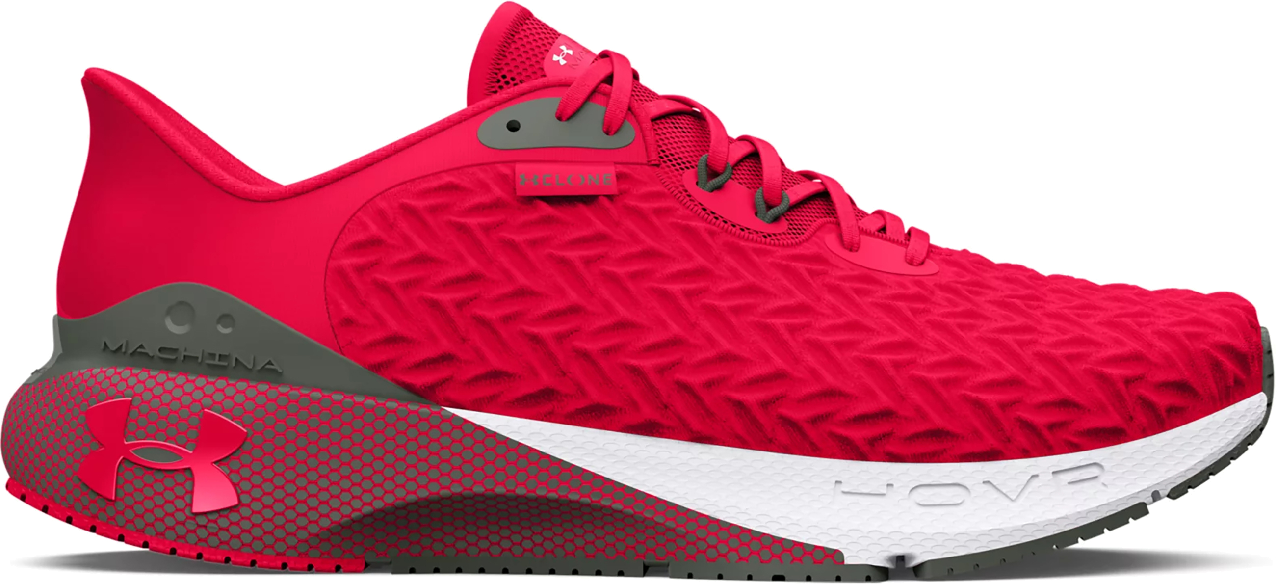 

Кроссовки мужские Under Armour Hovr Machina 3 Clone красные 8 US, Красный, Hovr Machina 3 Clone