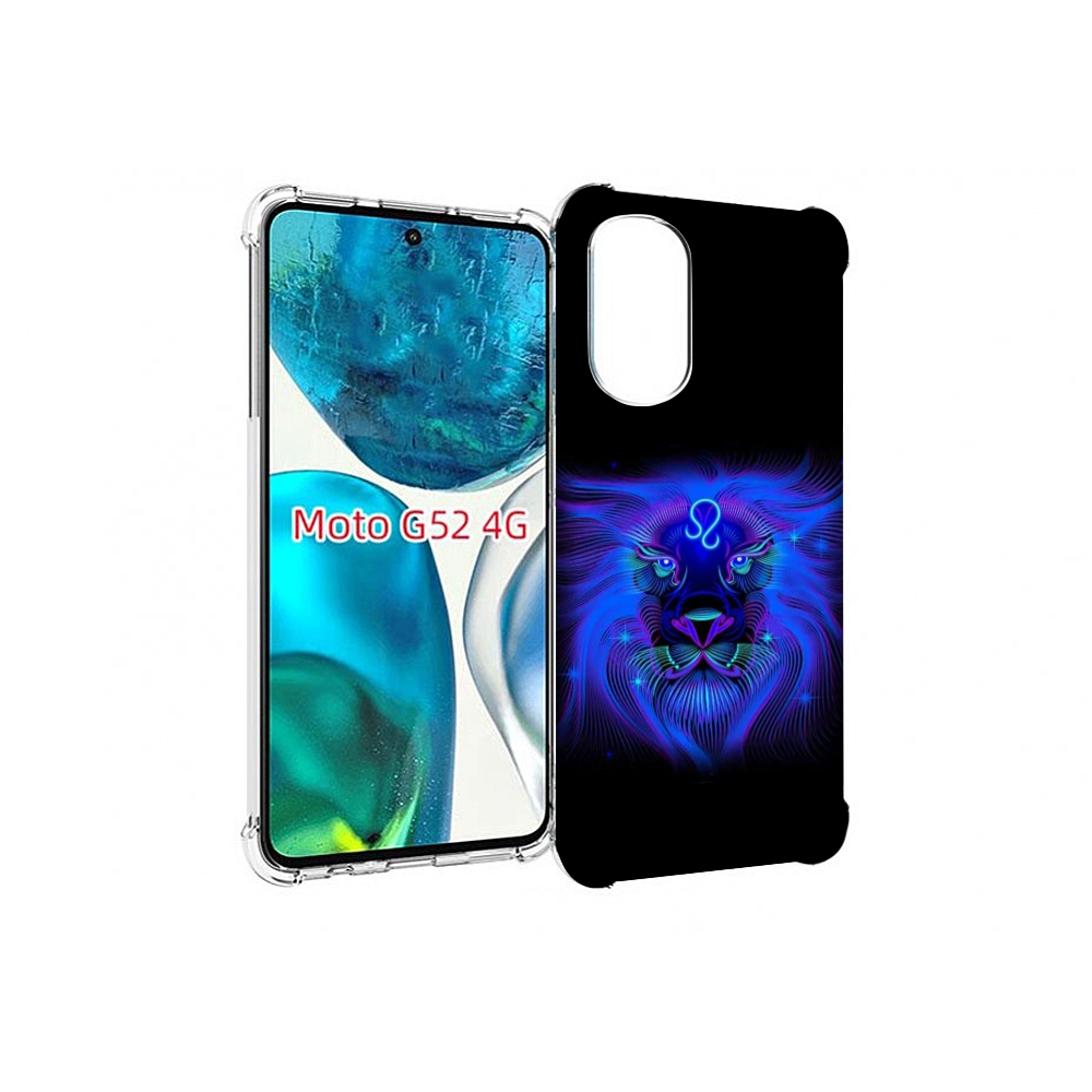 

Чехол MyPads знак-зодиака-лев-3 для Motorola Moto G82 / Moto G52, Прозрачный, Tocco