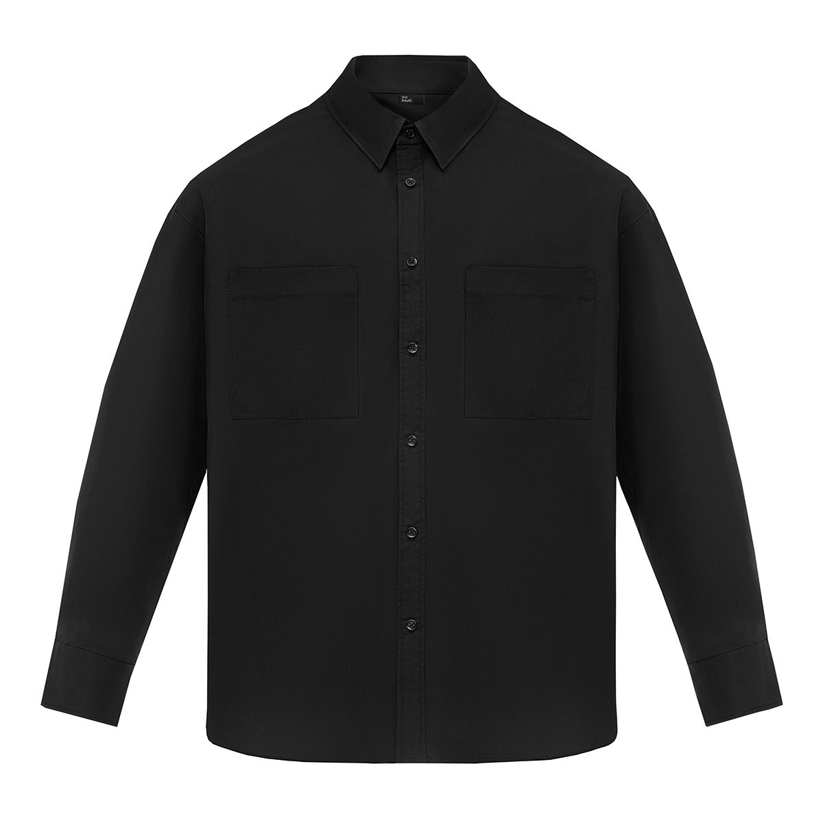 

Рубашка мужская Not Small 52759 черная XL, Черный, 52759