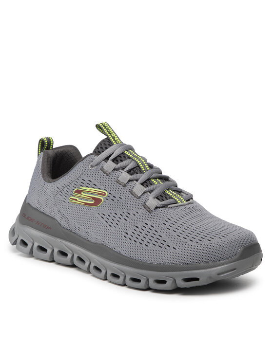 фото Кроссовки fasten up 232136/gry skechers серый 44 eu