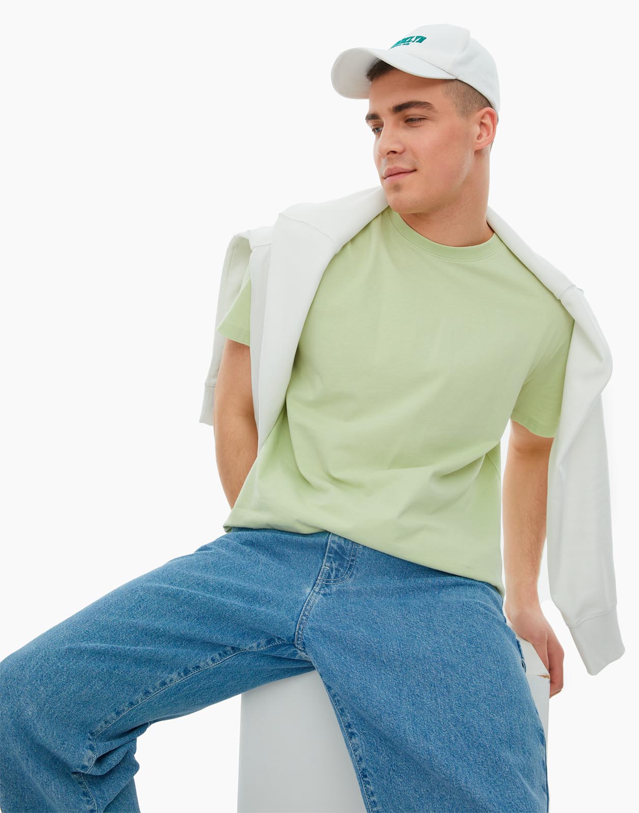 

Футболка мужская Gloria Jeans BKT012115 зеленая XS, Зеленый, BKT012115