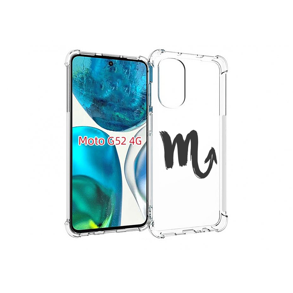 

Чехол MyPads знак-зодиака-скорпион-7 для Motorola Moto G82 / Moto G52, Прозрачный, Tocco