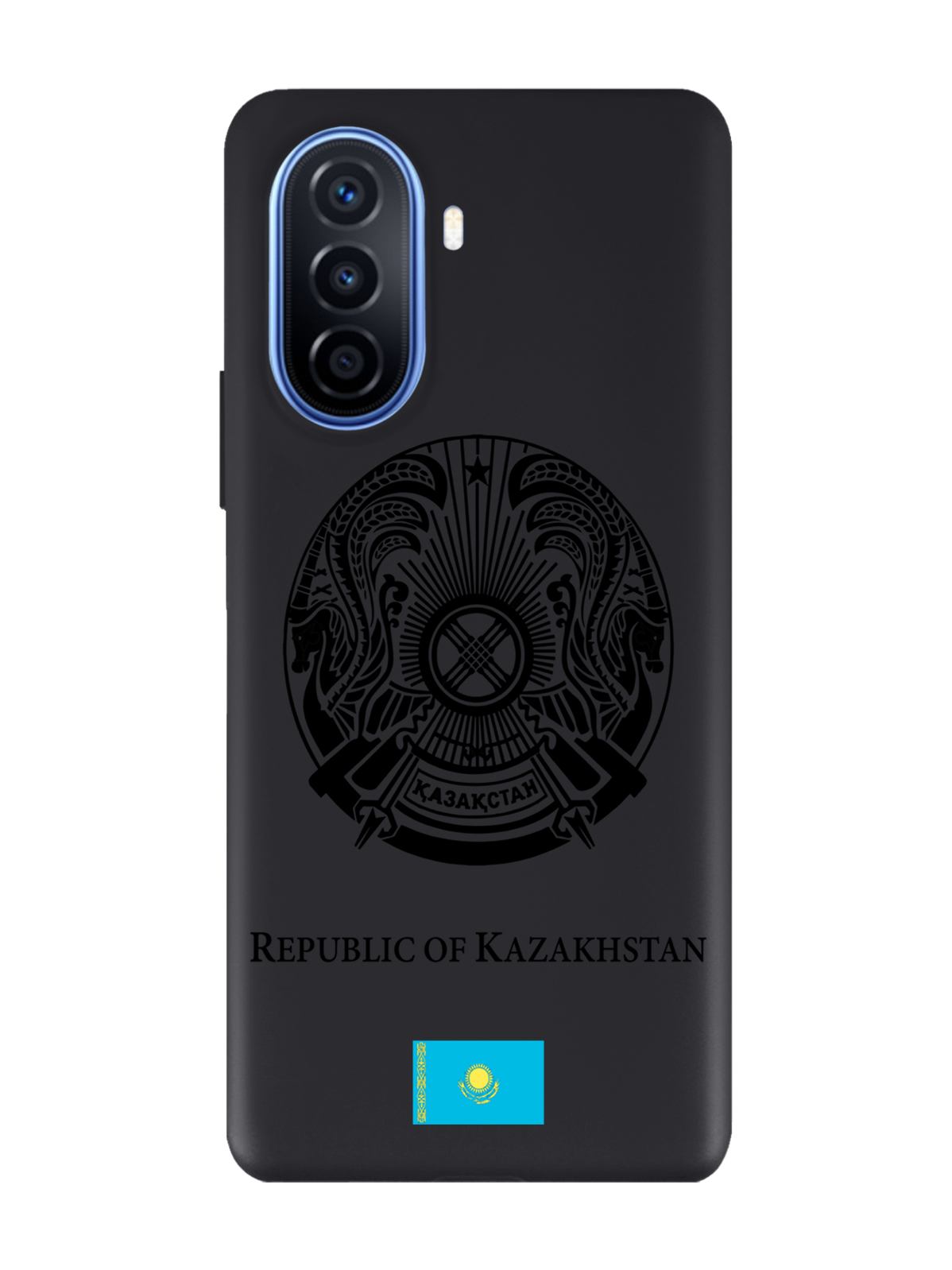 

Чехол SignumCase для Huawei Nova Y70/Y70 Plus Черный лаковый Герб Казахстана черный