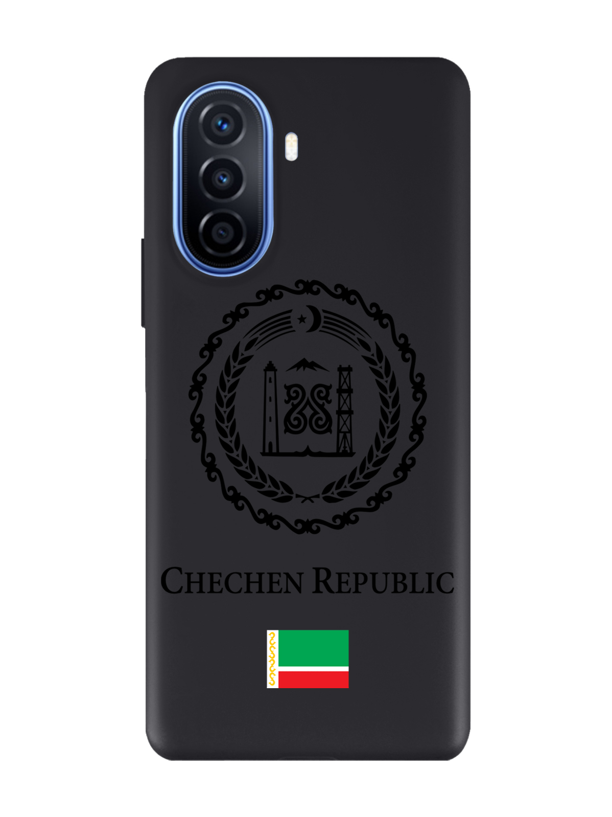 

Чехол SignumCase для Huawei Nova Y70/Y70 Plus Черный лаковый Герб Чечни черный