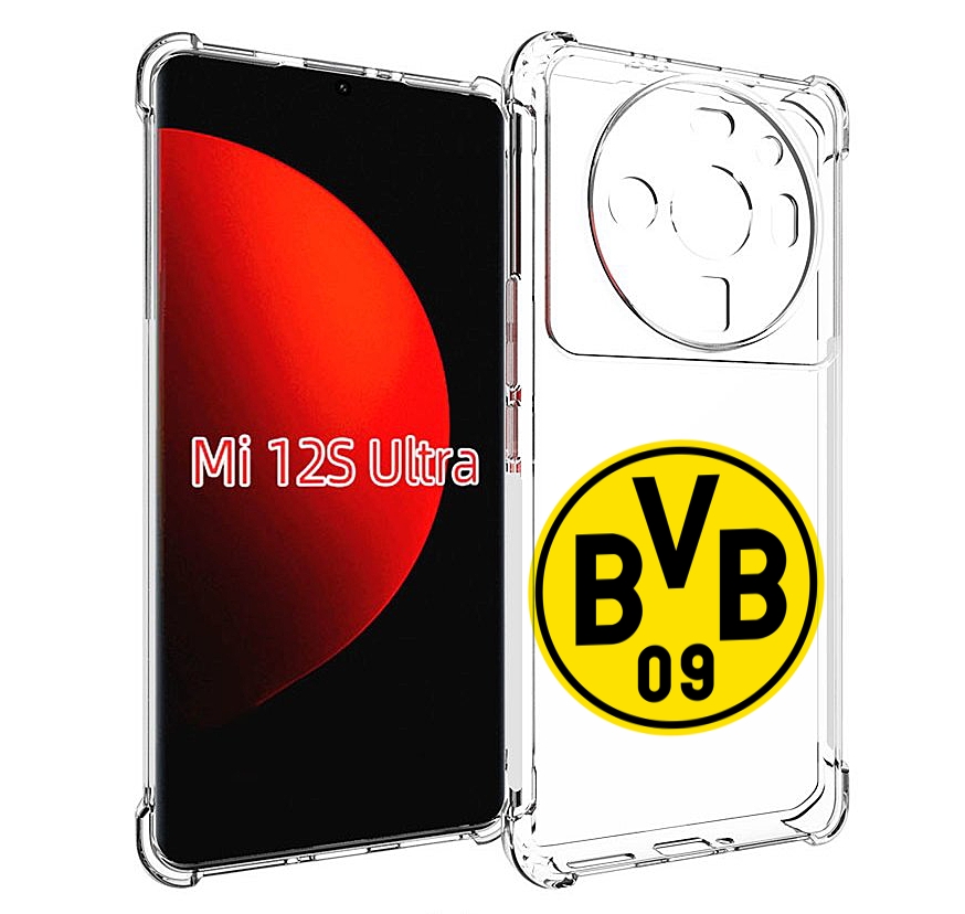 

Чехол MyPads фк-боруссия для Xiaomi 12S Ultra, Прозрачный, Tocco