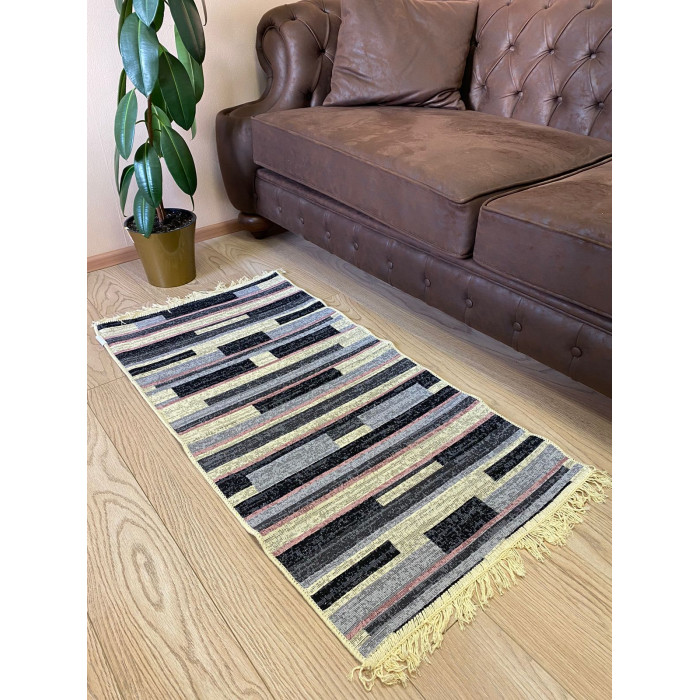 Коврик двухсторонний с бахромой Zalel 160х230 арт 2010