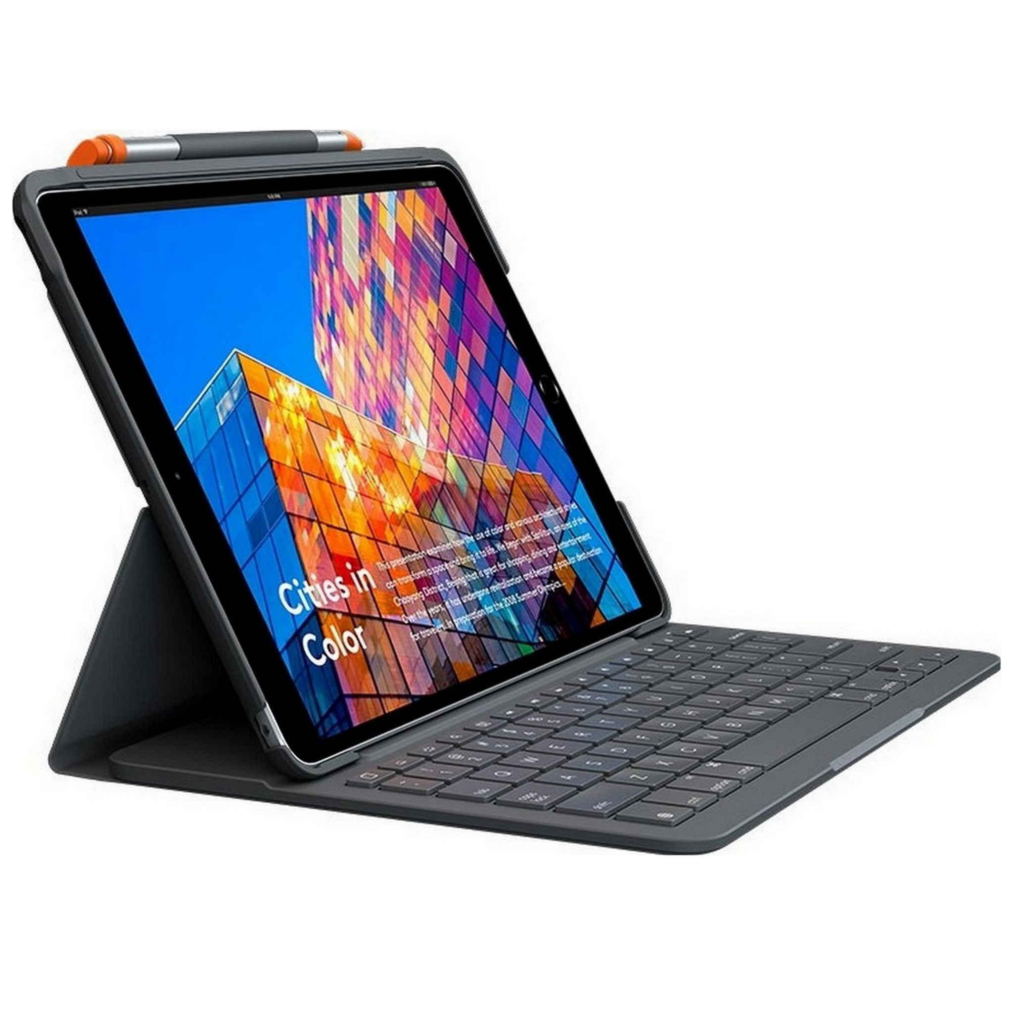 Чехол-клавиатура Logitech Slim Folio для iPad 7th Gen