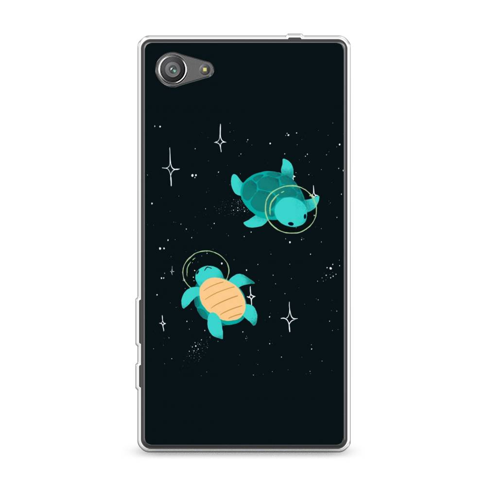 

Чехол Awog на Sony Xperia Z5 compact "Черепашки космонавты", Разноцветный, 52250-4
