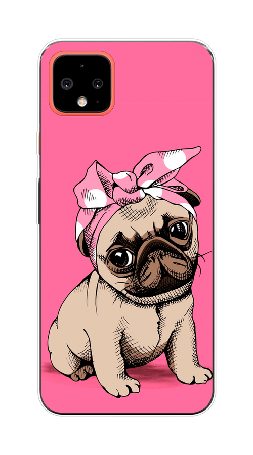 

Чехол Awog на Google Pixel 4 XL "Dog Pin-Up", Разноцветный, 270550-2