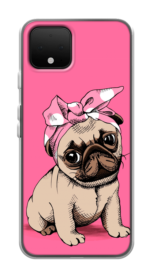 

Чехол Awog на Google Pixel 4 "Dog Pin-Up", Разноцветный, 270250-2