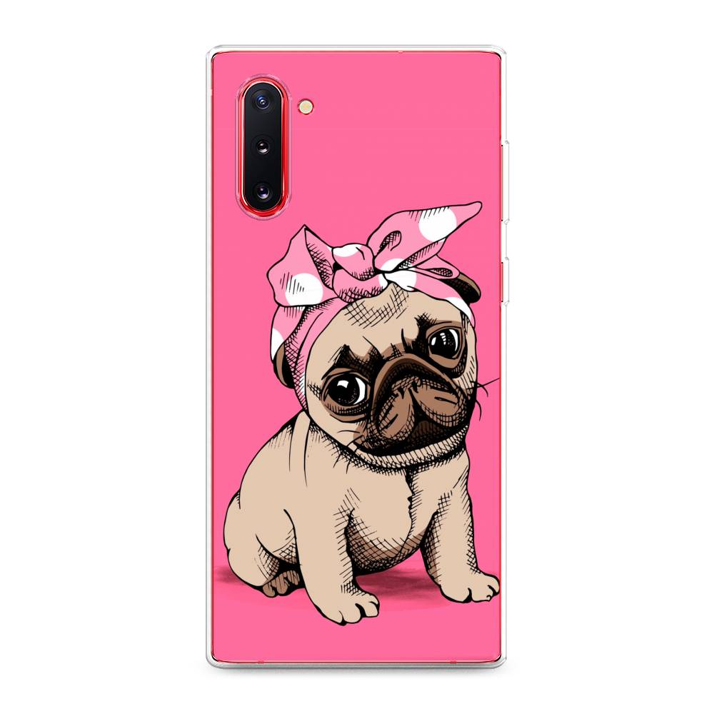 

Чехол Awog на Samsung Galaxy Note 10 "Dog Pin-Up", Разноцветный, 28650-2