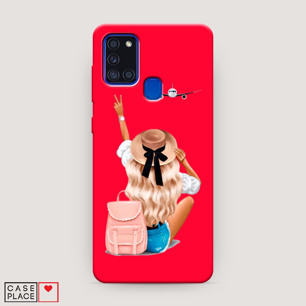 

Чехол Awog на Samsung Galaxy A21s / Самсунг A21s "Автостопом самолетом", Разноцветный, 2100253-1