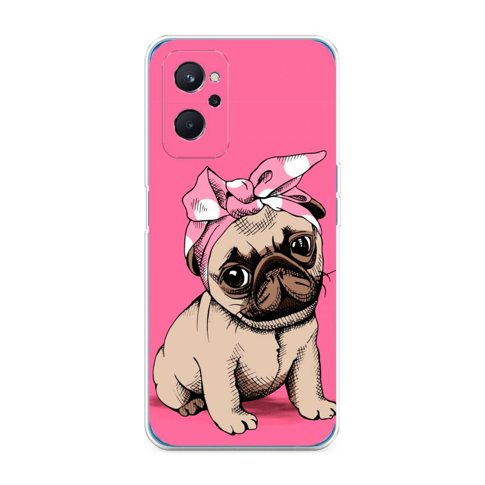 

Чехол Awog на Realme 9i "Dog Pin-Up", Разноцветный, 258050-2