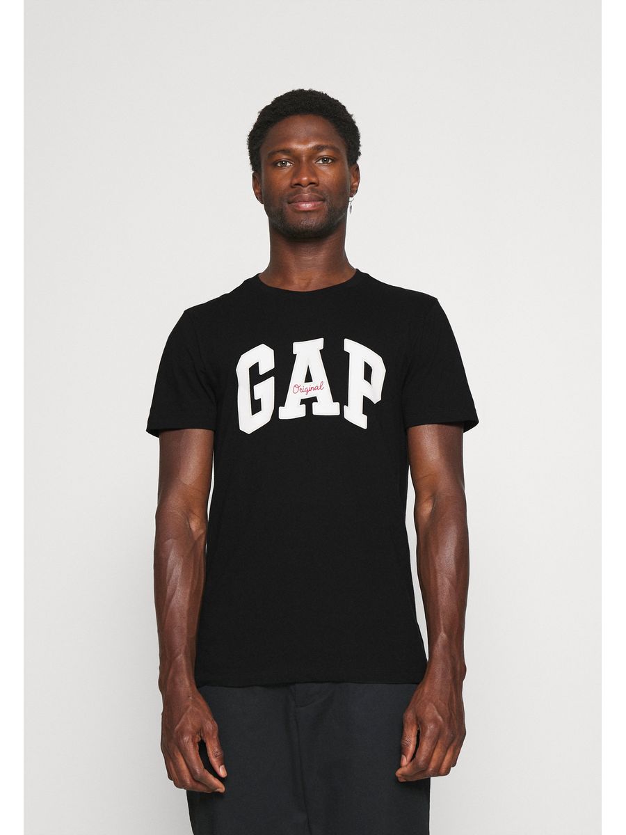 

Футболка мужская GAP GP022O05C черная L, Черный, GP022O05C