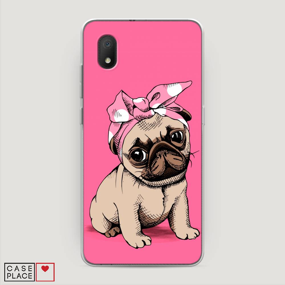 

Чехол Awog на Alcatel 1A (2020) 5002F / Алкатель 1A (2020) 5002F "Dog Pin-Up", 171050-2