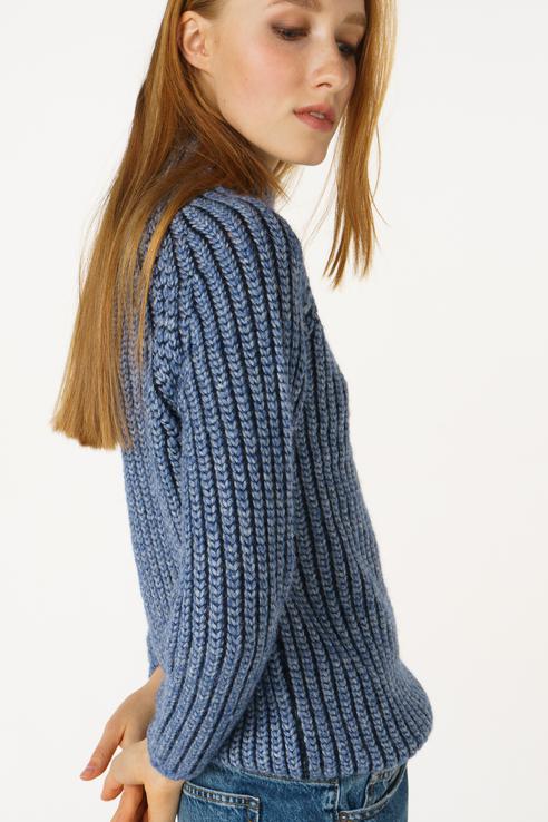 

Свитер женский Marc O’Polo 609760701/868 синий L, 609760701/868