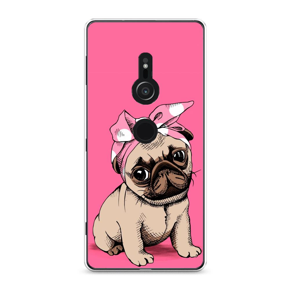 

Чехол Awog на Sony Xperia XZ2 "Dog Pin-Up", Разноцветный, 52850-2