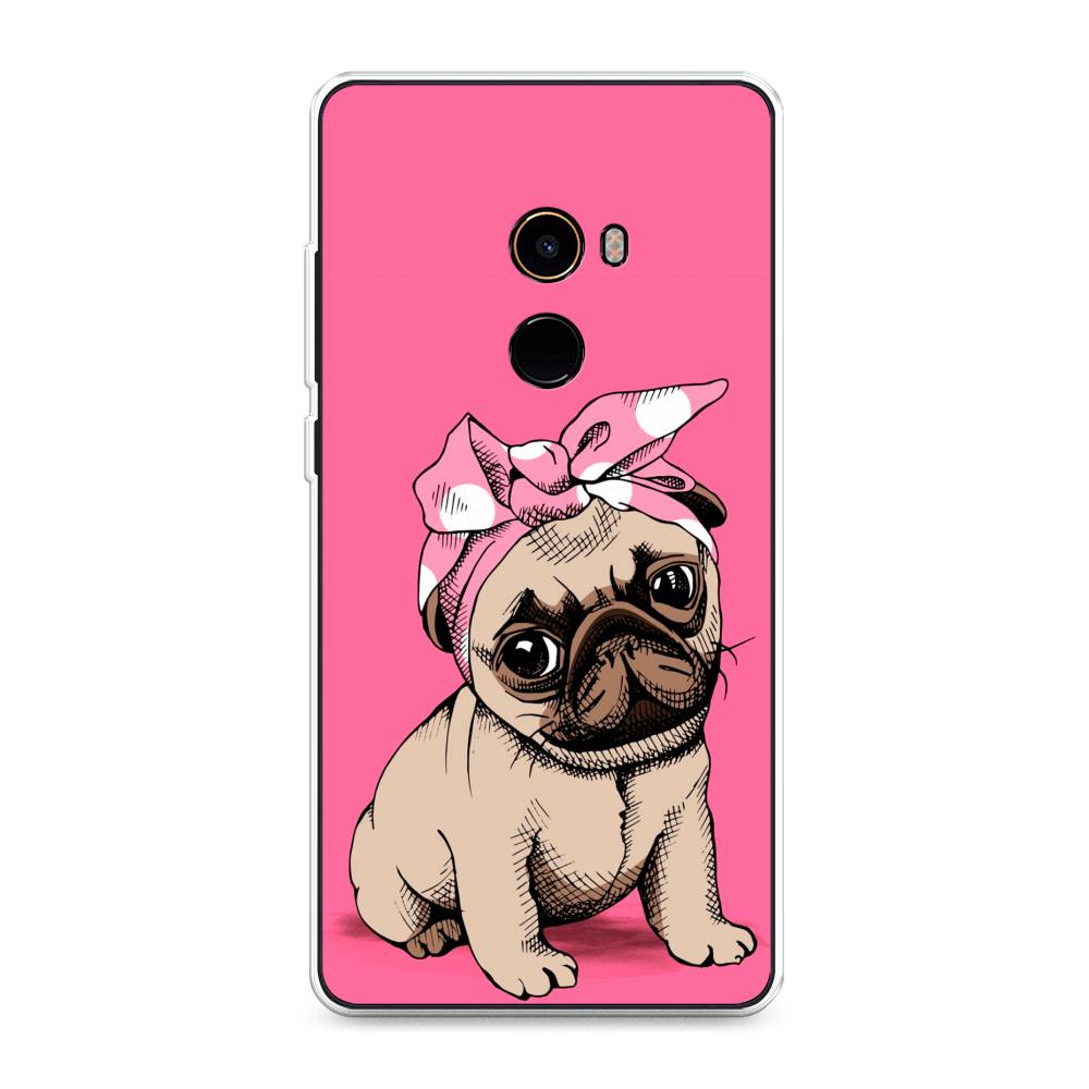 

Чехол Awog на Xiaomi Mi Mix 2 "Dog Pin-Up", Разноцветный, 32550-2