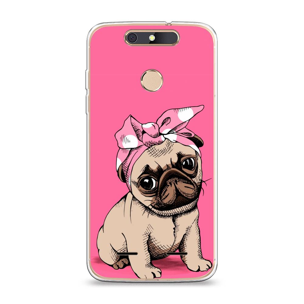 

Чехол Awog на ZTE Blade V8 mini / ЗТЕ Блэйд V8 mini "Dog Pin-Up", 131950-2