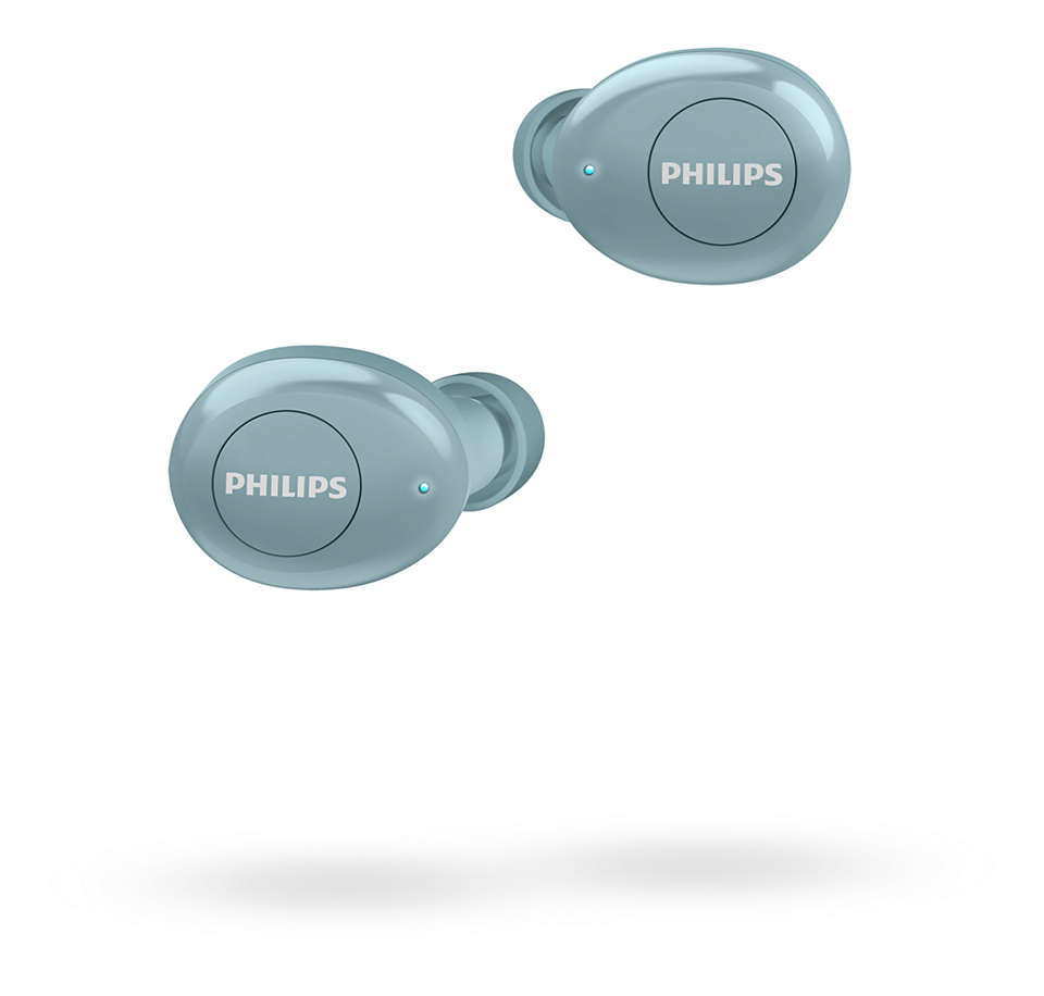 фото Беспроводные наушники philips tat2205 lite blue