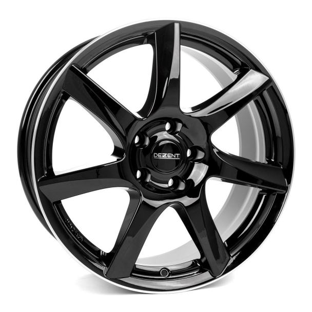 фото Колесный диск dezent tw dark bkl 7.5x17/5x112 et40 d70.1