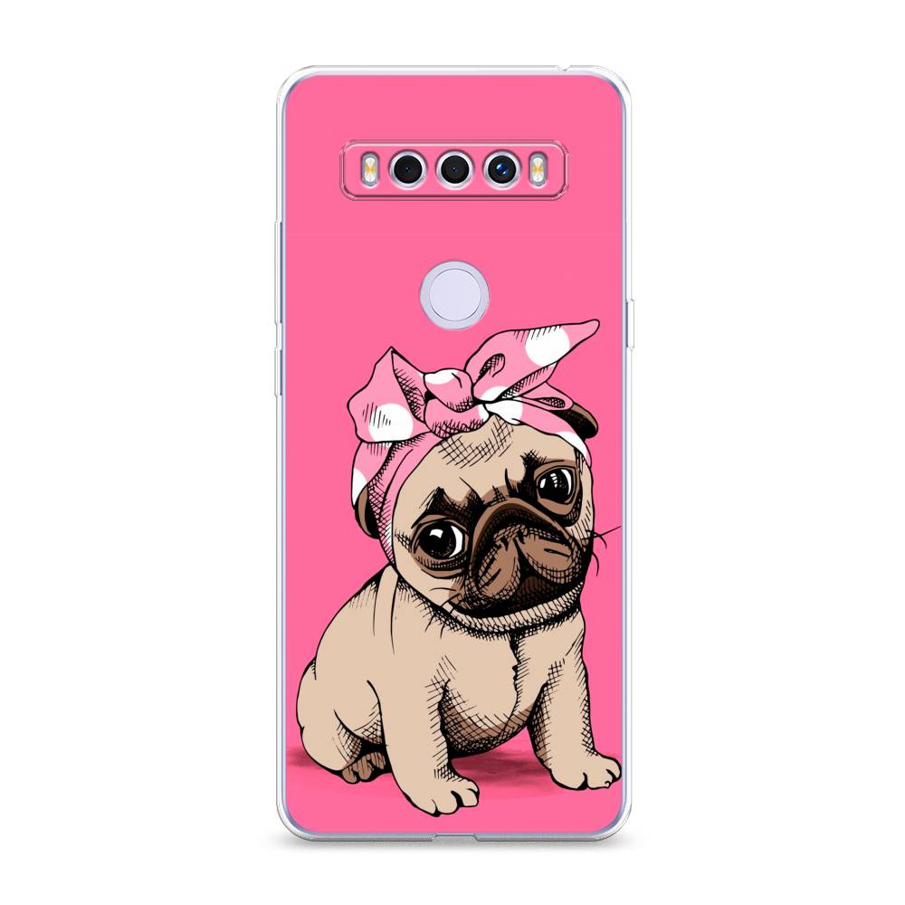 

Чехол Awog на TCL 10 SE "Dog Pin-Up", Разноцветный, 290150-2