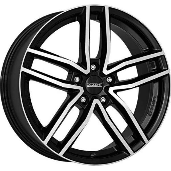 

Колесный диск Dezent TR dark BFP 7x17/5x112 ET40 D57.1, Черный;серебристый