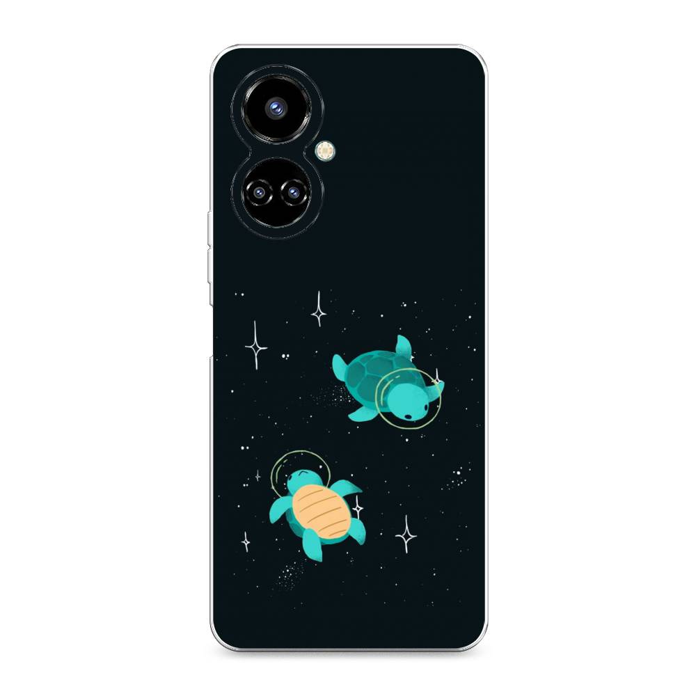 

Чехол Awog на Tecno Camon 19/19 Pro 4G "Черепашки космонавты", Разноцветный, 301650-4
