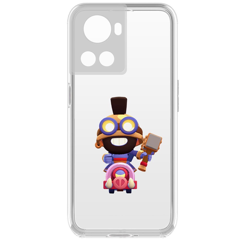 

Чехол-накладка Brawl Stars-Карл Всадник на кабане для OnePlus 10R